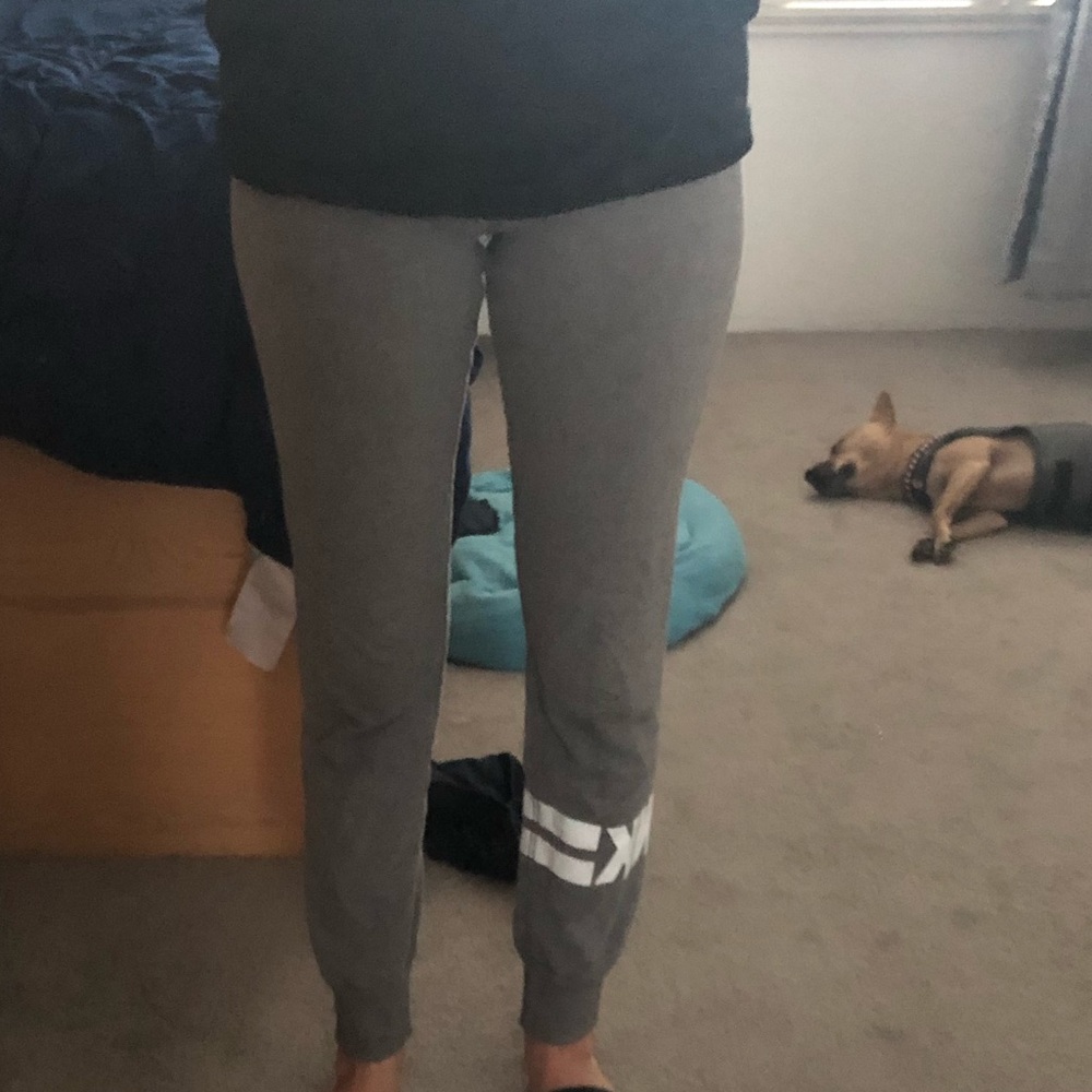 Grey joggers